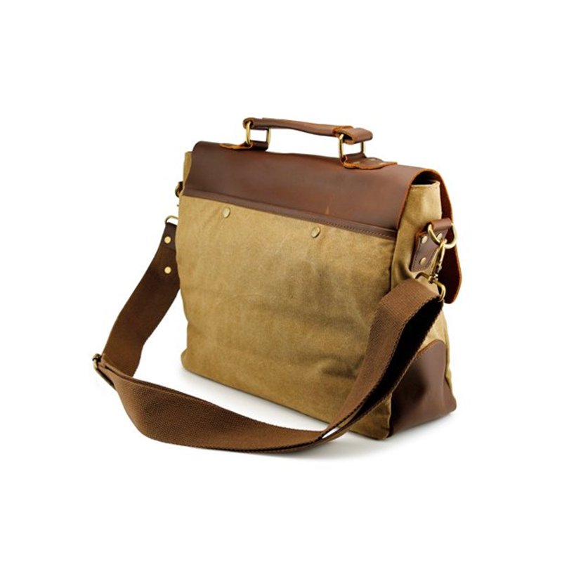 Khaki Canvas Messenger Bags.jpg