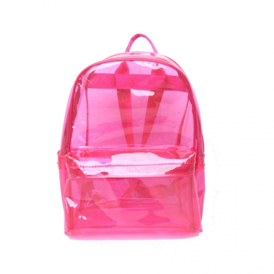 Plastic Waterproof Clear PVC Backpack